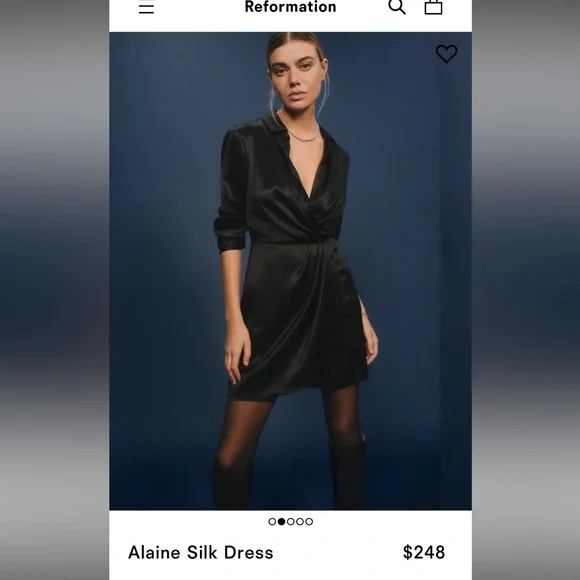 reformation alaine silk dress Reformation | Dresses | Nwot Reformation Alaine Silk Dress Size 8
